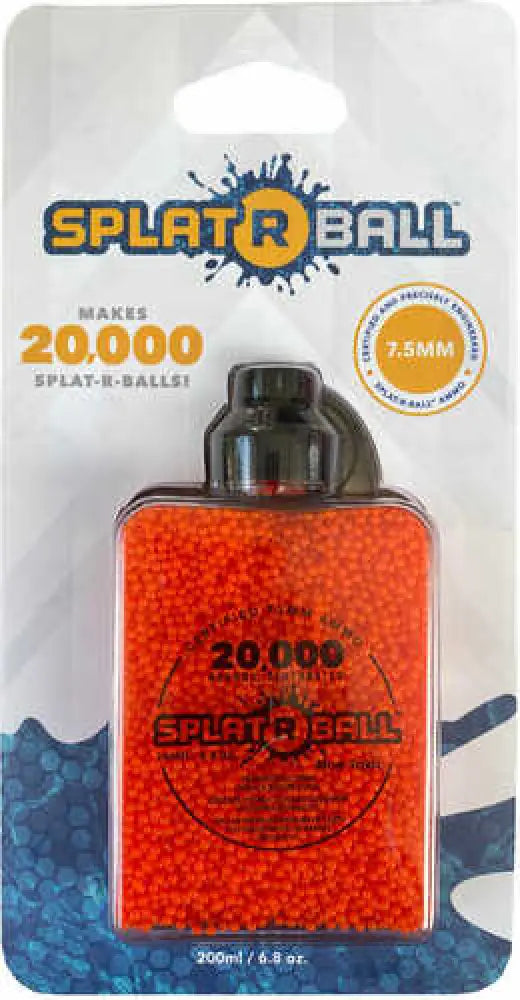 Splat r Ball Water Beads 7-7.5mm 20,000 Per Bottler - 950022