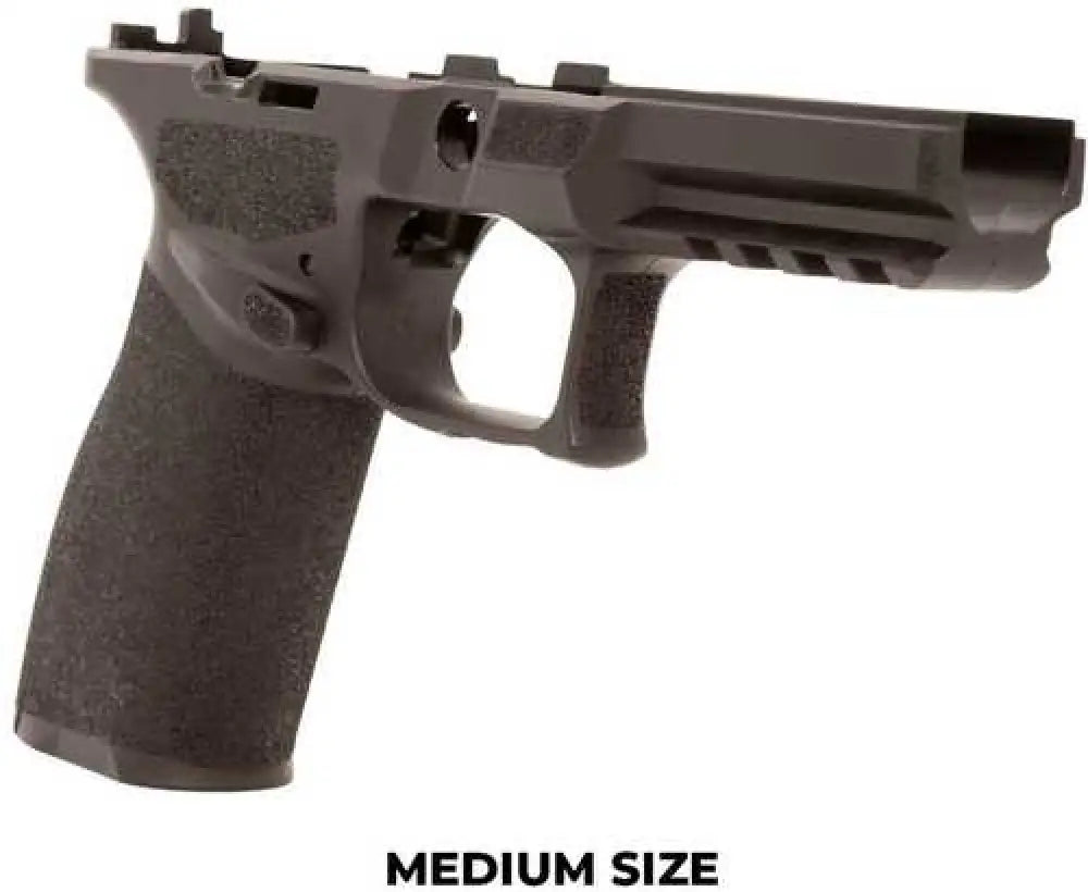 Springfield Armory Ec1002stret Echelon Grip Module Medium Standard Texture Black Polymer Ambi Mag Release Includes 3