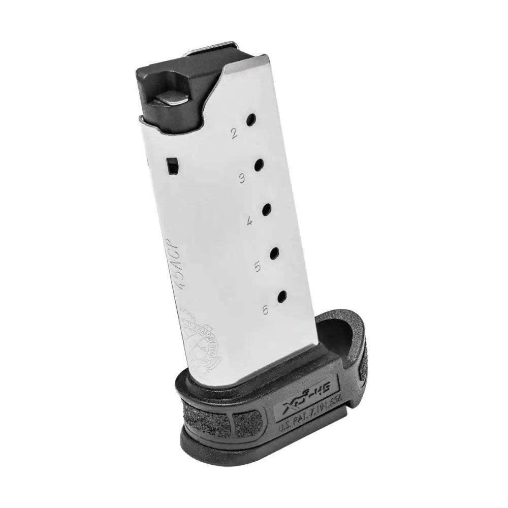 Springfield Armory Handgun Magazines Sx-s Mod.2 6 Round Extended Magazine.45 Acp 6/rd Buy at Faith and Freedom Outdoors