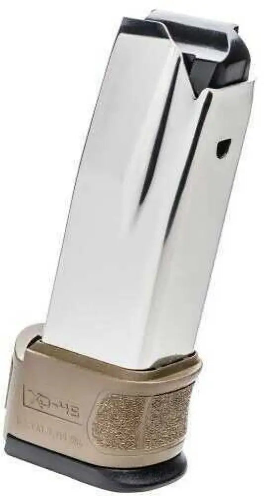 Springfield Magazine 45 Acp 13rd Fits Xd-mod.2 Subcompact Stainless Finish W/flat Dark Earth Sleeve Extension Xdg4550fde