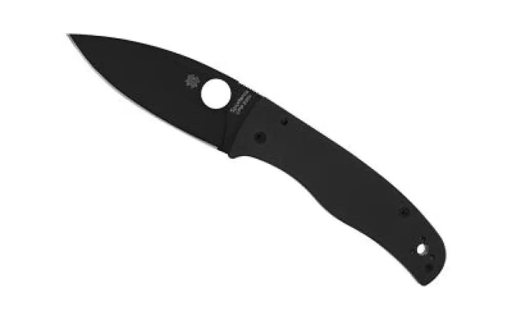 Spyderco Bodacious Black/black S30v Buy at Faith and Freedom Outdoors - Folding Knives - Knife