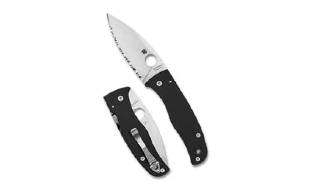 Spyderco Bodacious Black/safariland v S30v Srtd Buy at Faith and Freedom Outdoors - Folding Knives - Knife
