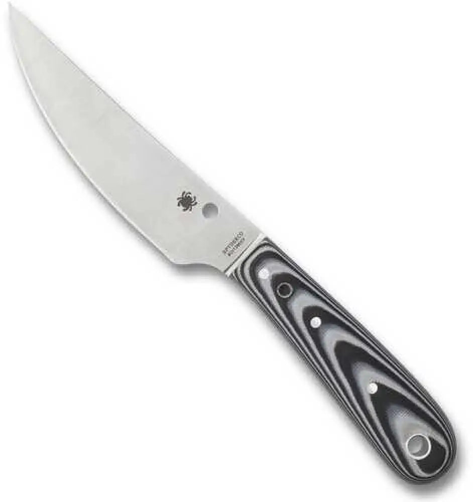 Spyderco Bow River 4.36’’ Fixed Plain 8cr13mov Ss Blade G10 Black/gray Handle - Fb46gp