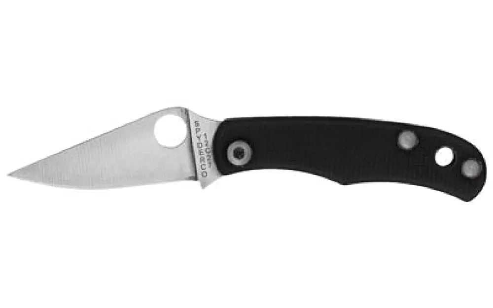 Spyderco Bug G-10 1.27’’ Black Buy at Faith and Freedom Outdoors - Folding Knives - Knife