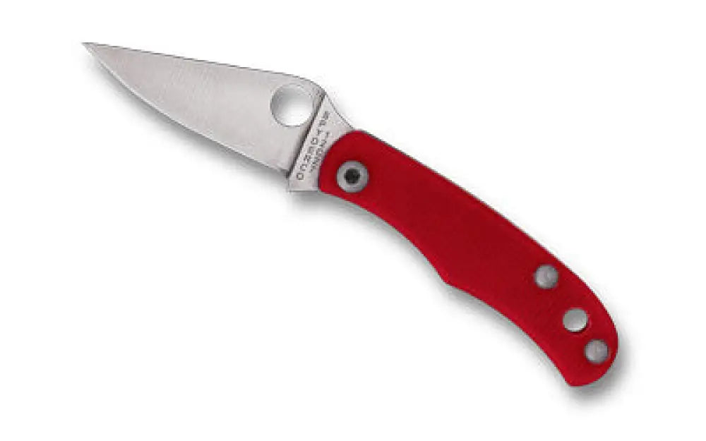Spyderco Bug G-10 1.27’’ Red Buy at Faith and Freedom Outdoors - Folding Knives - Knife