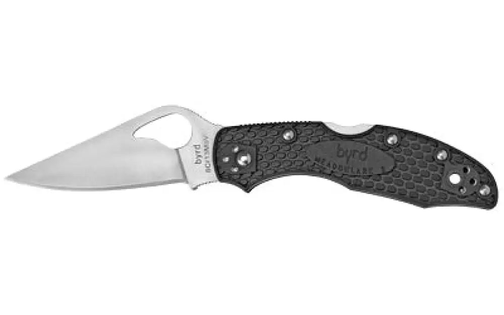 Spyderco Byrd Meadowlark 2 Ltwt Black Buy at Faith and Freedom Outdoors - Folding Knives - Knife