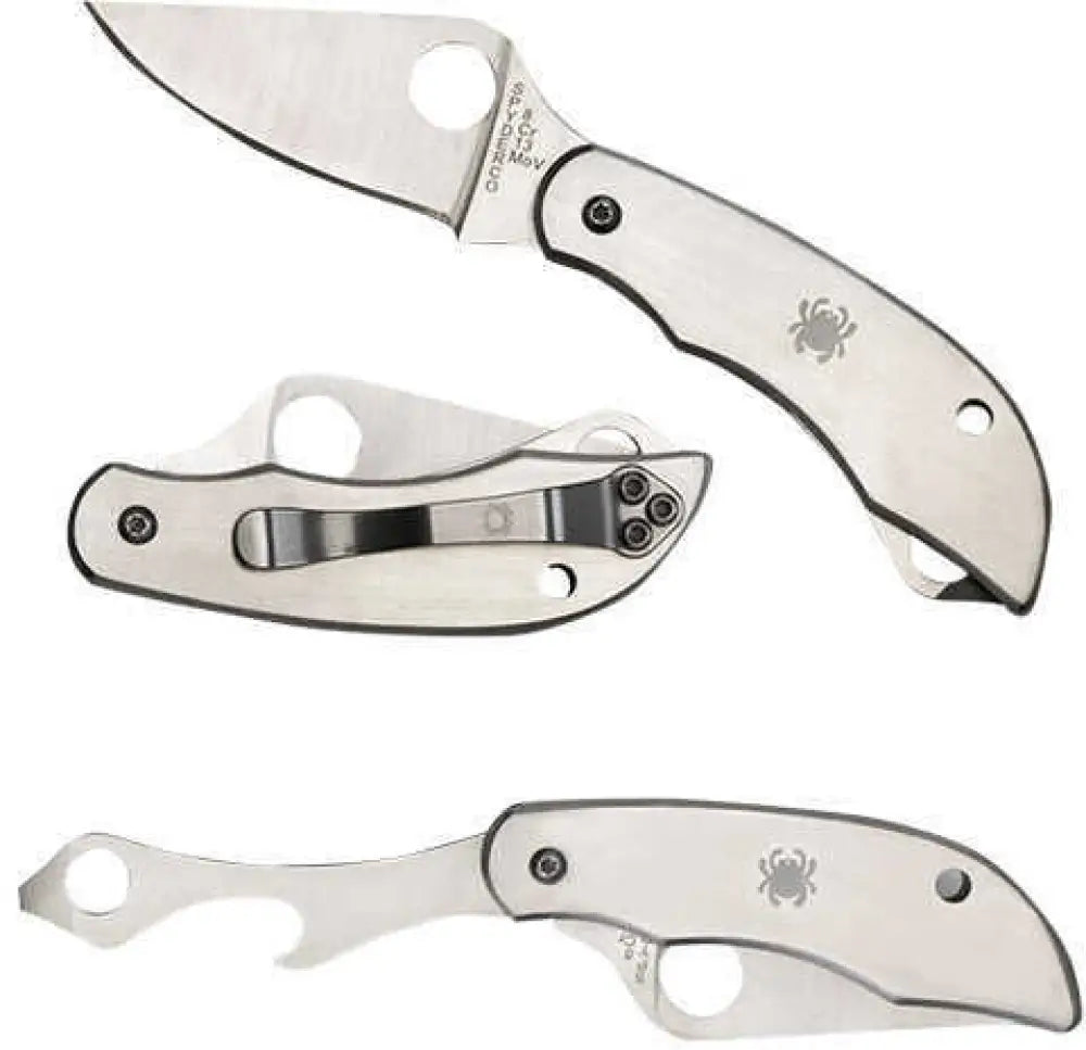 Spyderco Clipitool 2’’/2’’ 8cr13mov Stainless Blade & Screwdriver/opener C175p