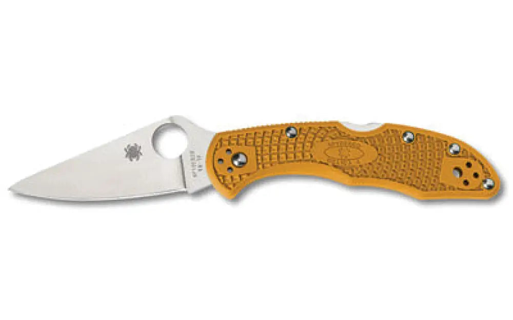 SPYDERCO DELICA 4 2.9’’ ORANGE Buy At Faith And Freedom Outdoors - Folding Knife