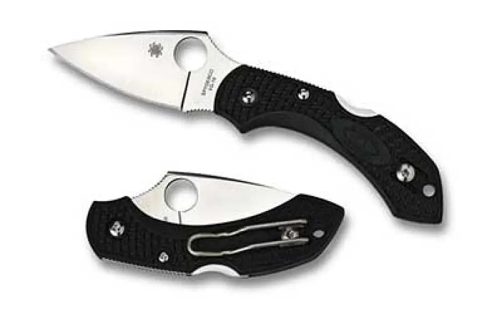 Spyderco Dragonfly2 Black Frn Plain Buy at Faith and Freedom Outdoors - Folding Knives - Knife