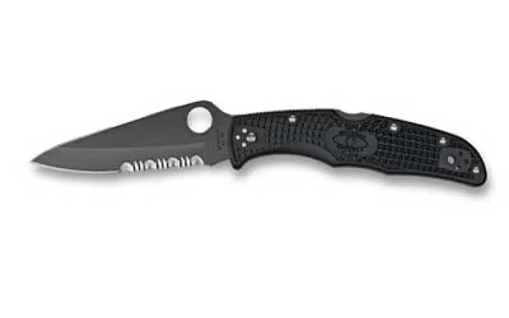 Spyderco Endura 4 Nylon Cmbo/black Bld Buy at Faith and Freedom Outdoors - Folding Knives - Knife