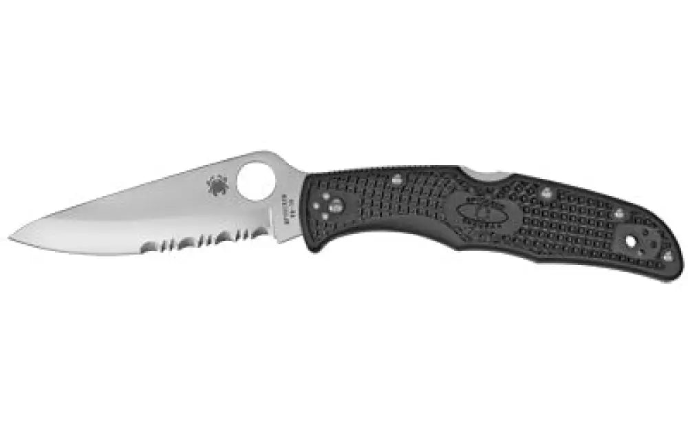 Spyderco Endura 4 Nylon Comboedge Buy at Faith and Freedom Outdoors - Folding Knives - Knife