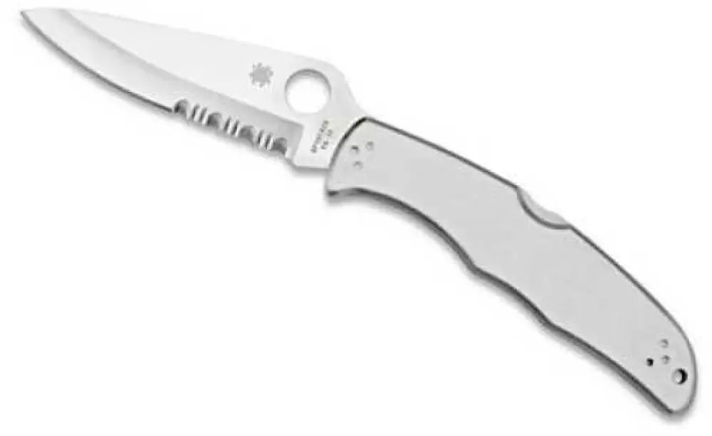Spyderco Endura4 Folding Knife Vg10/satin Combo Clip Point Circle Thumb Hole/pocket 3.75’’ Stainless Box C10ps