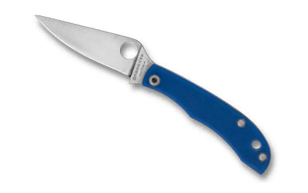 Spyderco Honeybee G-10 1.68’’ Blue Buy at Faith and Freedom Outdoors - Folding Knives - Knife