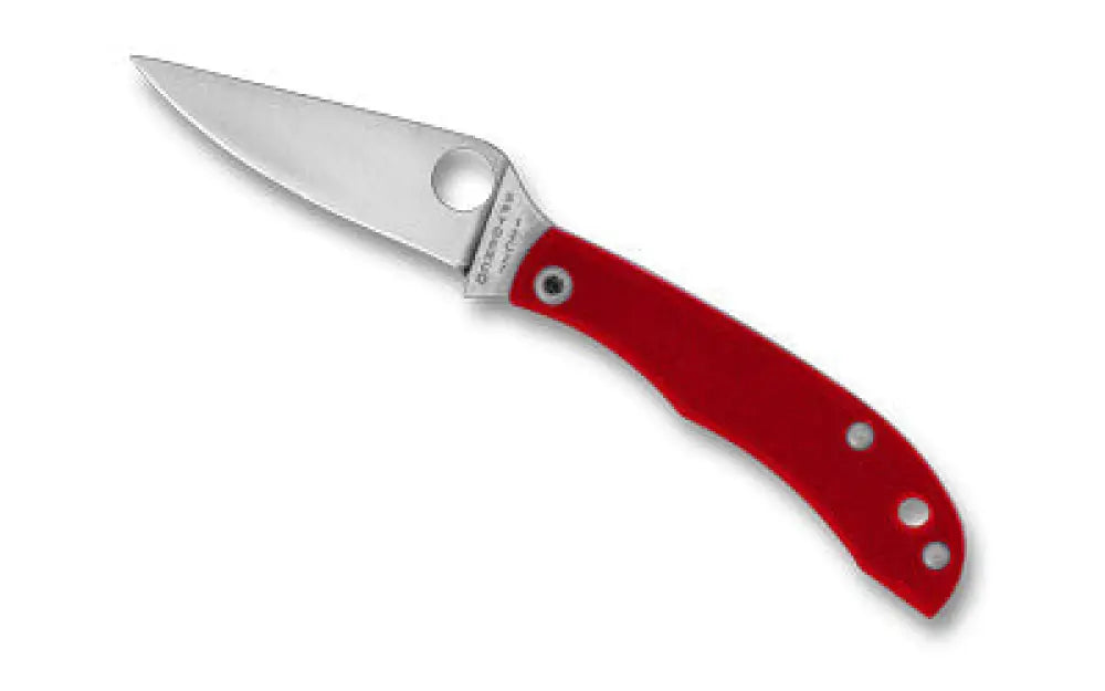 Spyderco Honeybee G-10 1.68’’ Red Buy at Faith and Freedom Outdoors - Folding Knives - Knife