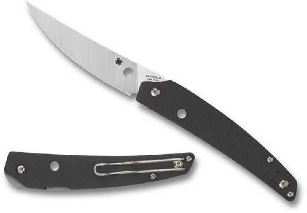 Spyderco Ikuchi Folder 3.26 in Blade Carbon Fiber-g10 Handle - C242cfp