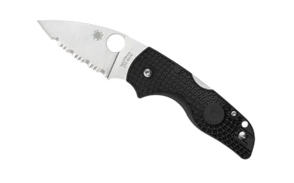 SPYDERCO LIL NATIVE LW Black/Safariland V SRTD Buy At Faith And Freedom Outdoors - Folding Knife