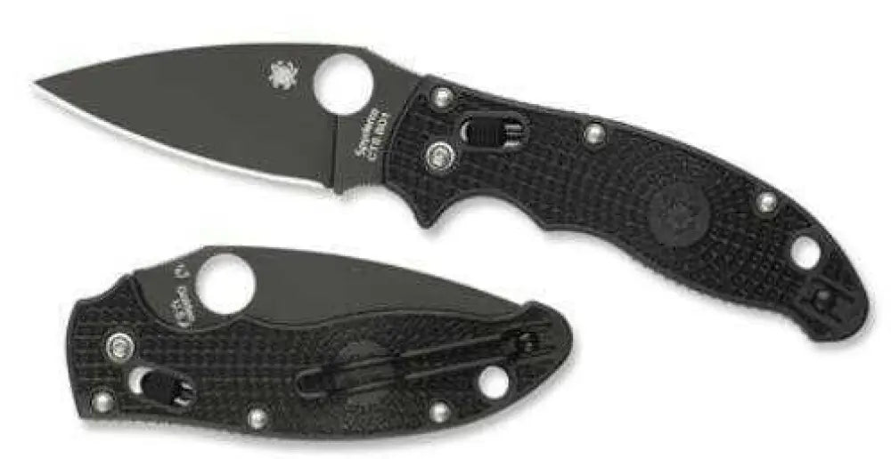Spyderco- Manix 2 Lightweight Folding Knife Black Blade Md:c101pbbk2 - C101pbbk2