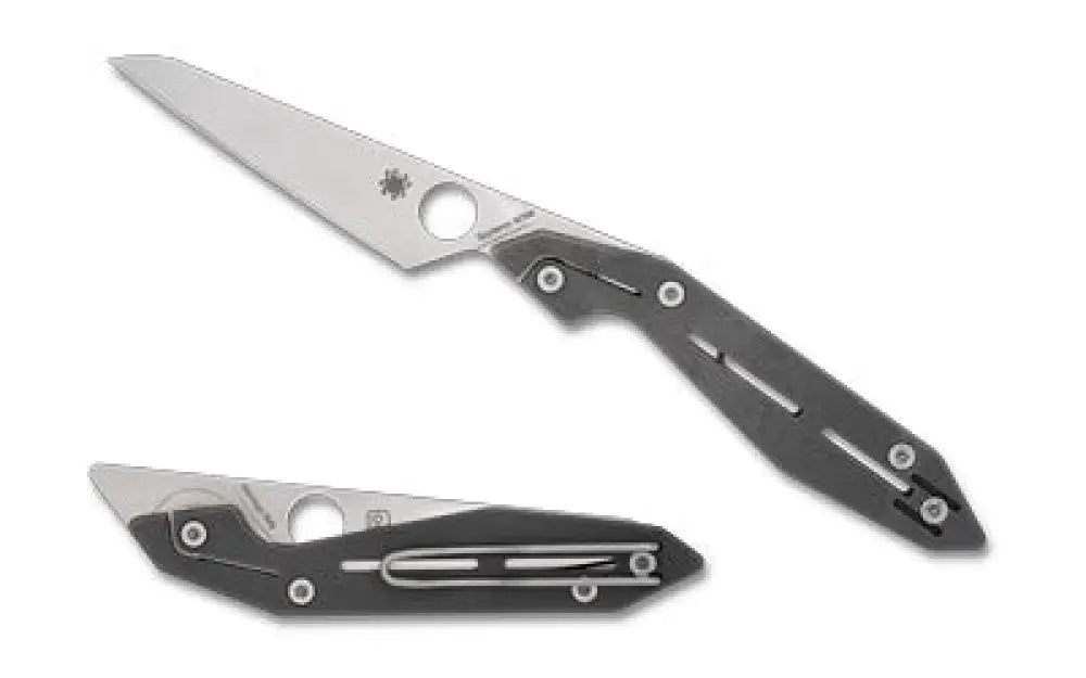 Spyderco Nand Ss 3.19’’ Silver Buy at Faith and Freedom Outdoors - Folding Knives - Knife