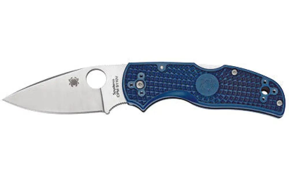 Spyderco Native 5 Ltwt Dark Blue Buy at Faith and Freedom Outdoors - Folding Knives - Knife