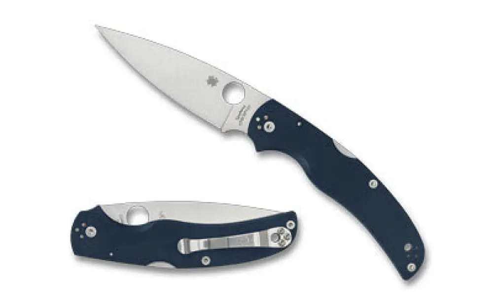 Spyderco Native Chief G-10 4.08’’ Blu Buy at Faith and Freedom Outdoors - Folding Knives - Knife