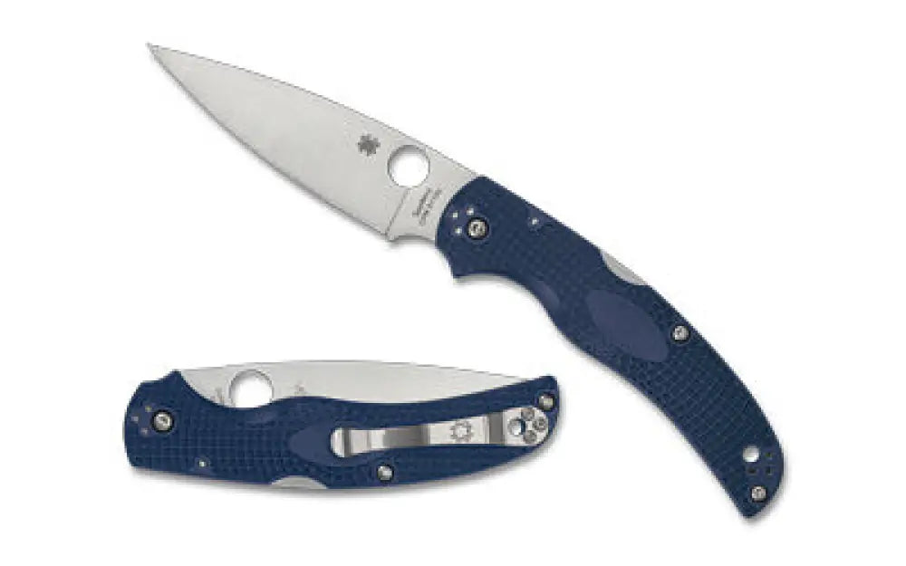 Spyderco Native Chief Lw 4.02’’ Blue Buy at Faith and Freedom Outdoors - Folding Knives - Knife