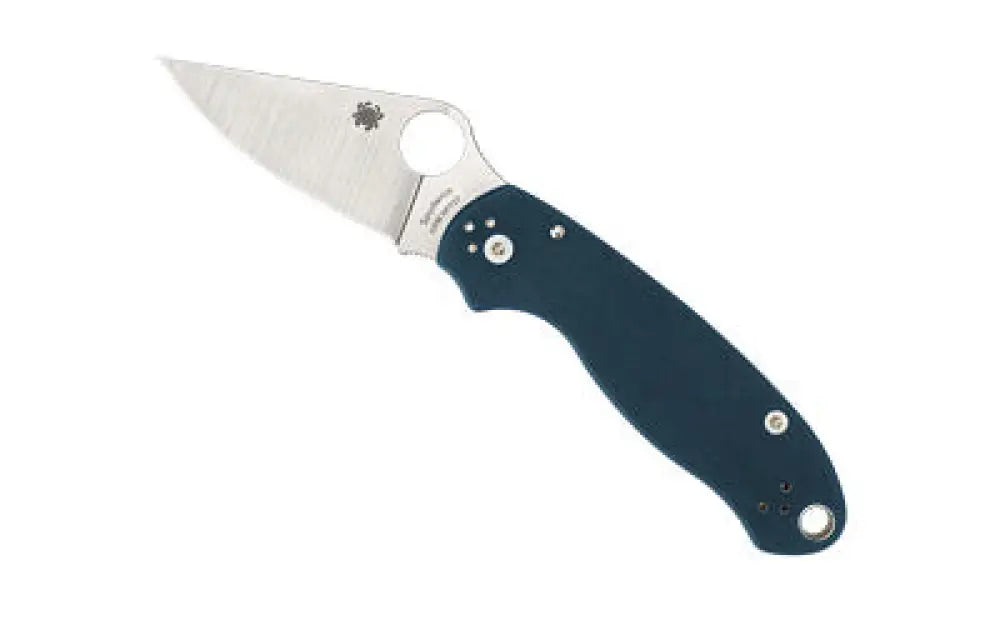 Spyderco Para 3 Cpm Spy27 Blue Buy at Faith and Freedom Outdoors - Folding Knives - Knife