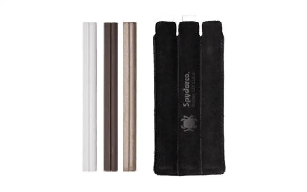 Spyderco Profile Stone Set W/pouch Buy at Faith and Freedom Outdoors - Sheaths & Sharpeners - Knife Sharpener