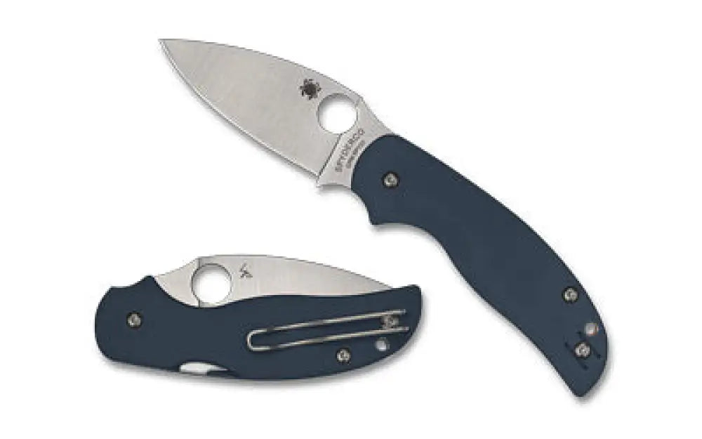 Spyderco Sage 5 Cpm Spy27 3’’ Blue Buy at Faith and Freedom Outdoors - Folding Knives - Knife