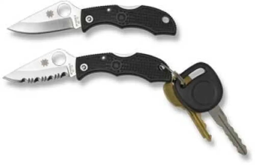 Spyderco Spy Ladybug3 Black Lgwt Pln Lbkp3