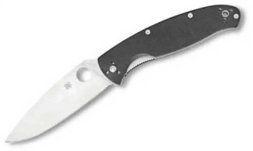 Spyderco Spy Resilence G10 Black Pln C142gp