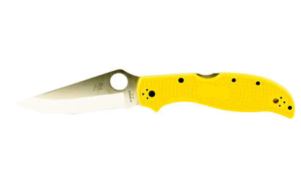 Spyderco Stretch 2 Xl Lw Salt Ylw Buy at Faith and Freedom Outdoors - Folding Knives - Knife