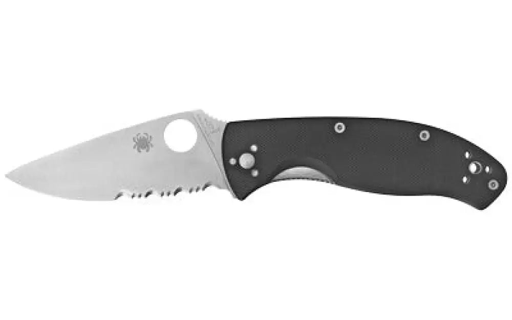 Spyderco Tenacious G-10 Combo Edge Buy at Faith and Freedom Outdoors - Folding Knives - Knife