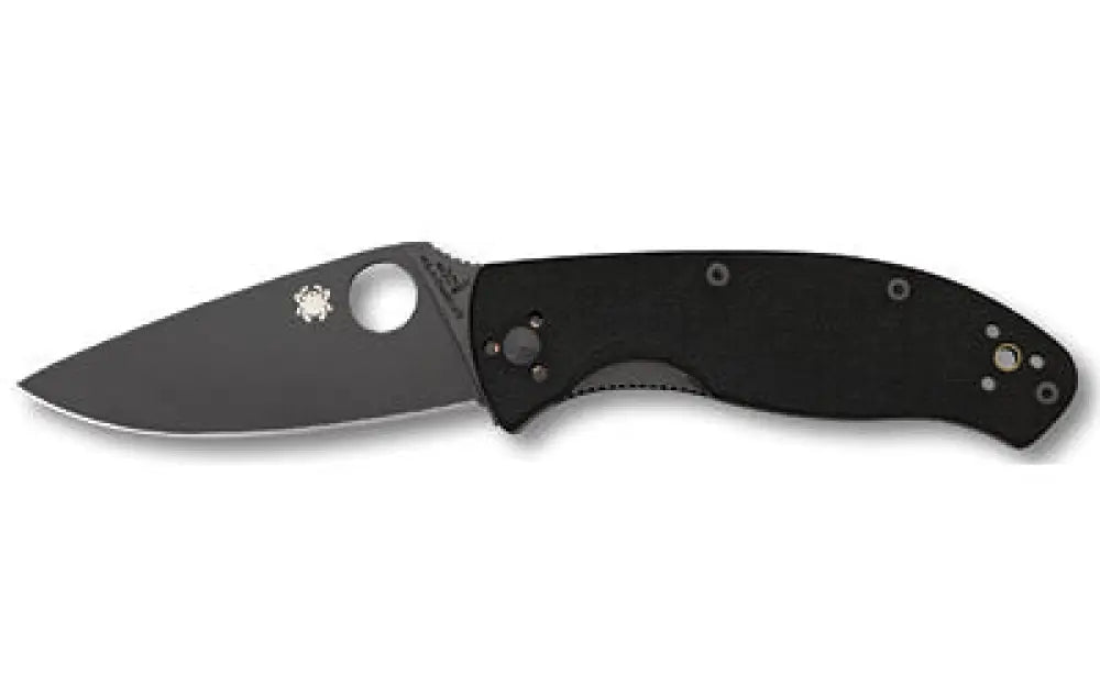 Spyderco Tenacious G-10 Plain Black Buy at Faith and Freedom Outdoors - Folding Knives - Knife