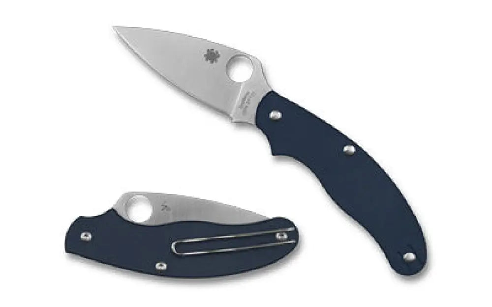 Spyderco Uk Penknife G-10 2.95’’ Blue Buy at Faith and Freedom Outdoors - Folding Knives - Knife