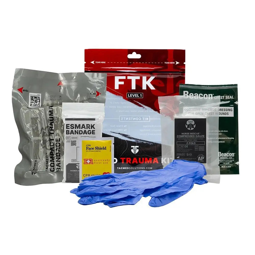 Stealth Operator First Aid|first Aid Kits Tacmed Solutions Dba Field Trauma Kit Level 1 Buy at Faith and Freedom