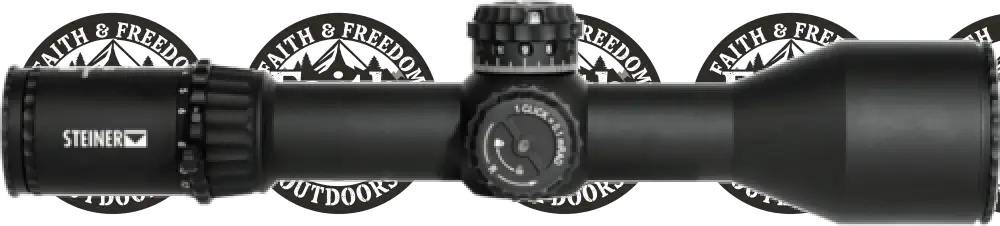 Steiner 5119 T6xi Black 3-18x56mm 34mm Tube Illuminated Scr2 Mil Reticle First Focal Plane Features Throw Lever