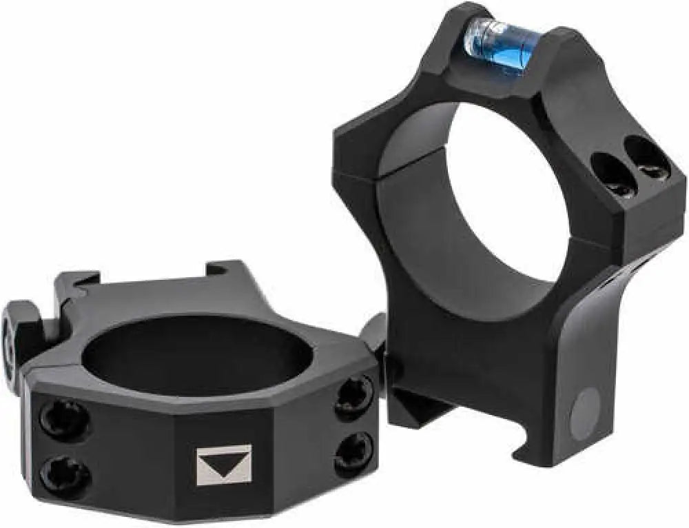 Steiner 5963 T-series Ring Set 30mm Diam Extra High Steel Black