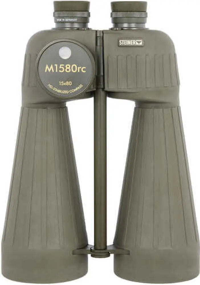 Steiner M1580 Reticle & Compass Binocular 15x80mm Range Finding Green - 2693