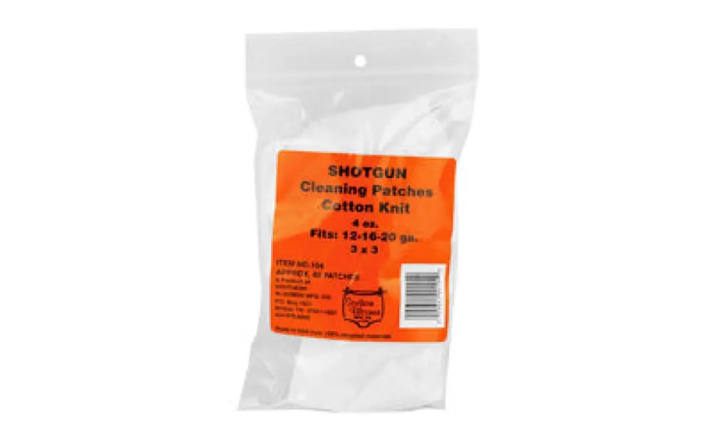 Sthrn Blmr Shtgn 3x3’’ Ribbed 80/bag Buy at Faith and Freedom Outdoors - Cleaning Hardware & Components - Patch