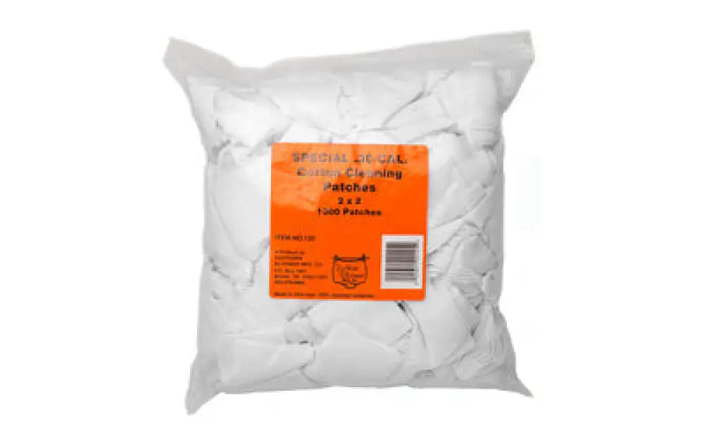 Sthrn Blmr Spl 30cal 2x2’’ 1000/bag Buy at Faith and Freedom Outdoors - Cleaning Hardware & Components - Patch