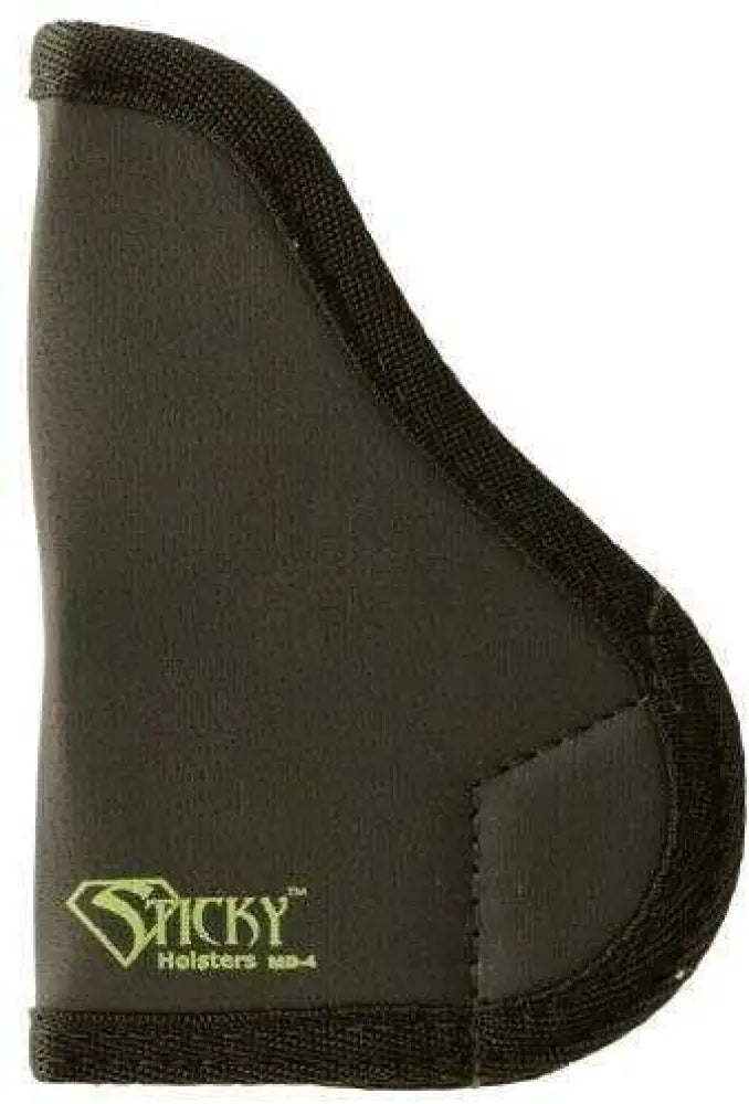 Sticky Holsters Sm3 Sm-3 Pocket 380 Latex Free Synthetic Rubber Black W/green Logo