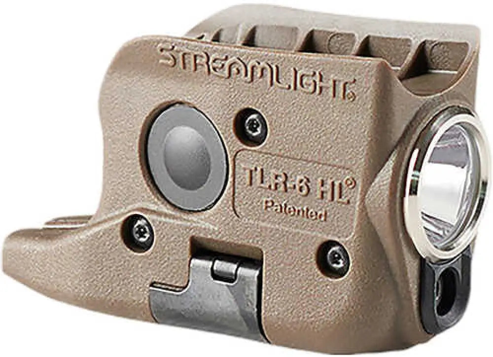 Streamlight 69351 Tlr-6 Hl g Flat Dark Earth Glock 42/43/43x/48 Green Laser 300 Lumens White Led