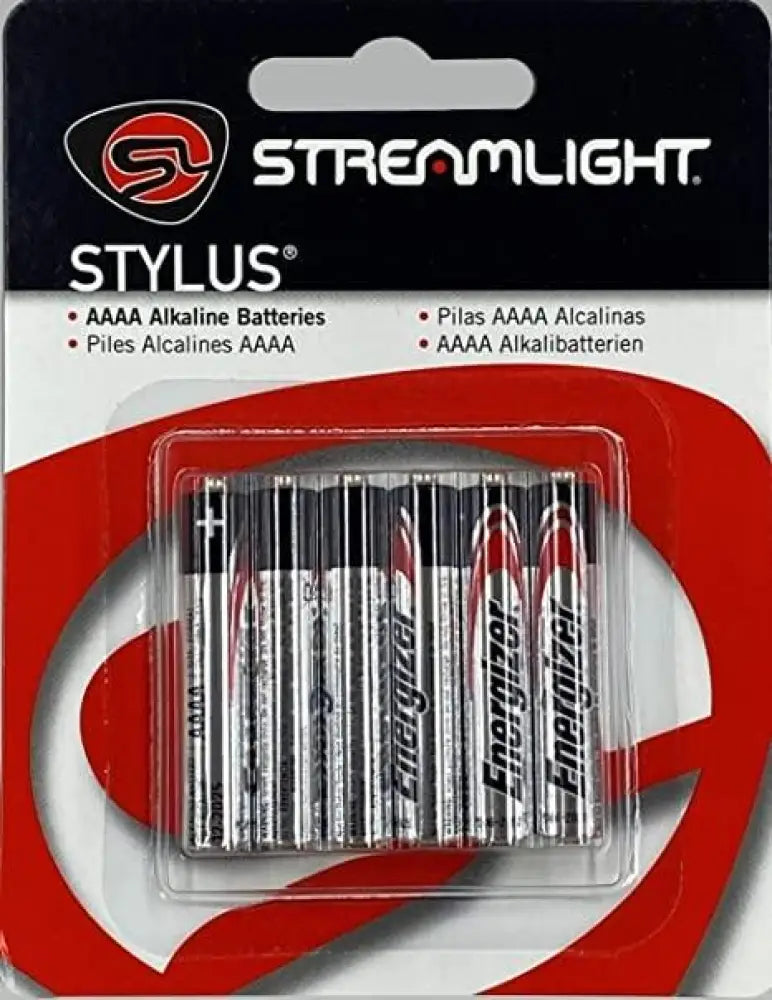 Streamlight Flashlights|flashlights & Accessories Aaaa Batteries for Stylus - 6/ct Buy at Faith and Freedom Outdoors