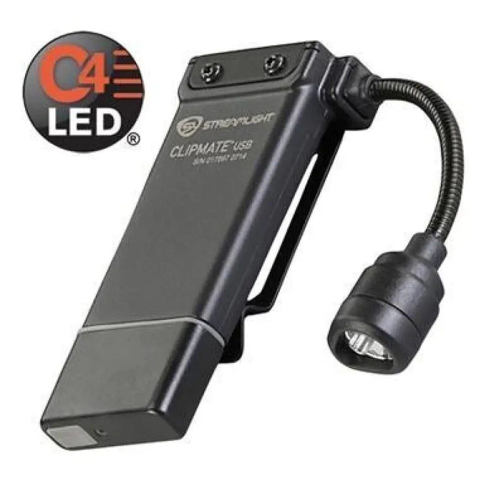Streamlight Flashlights|flashlights & Accessories Clipmate Rechargeable Usb Light White/red Clip-on Led Buy at Faith