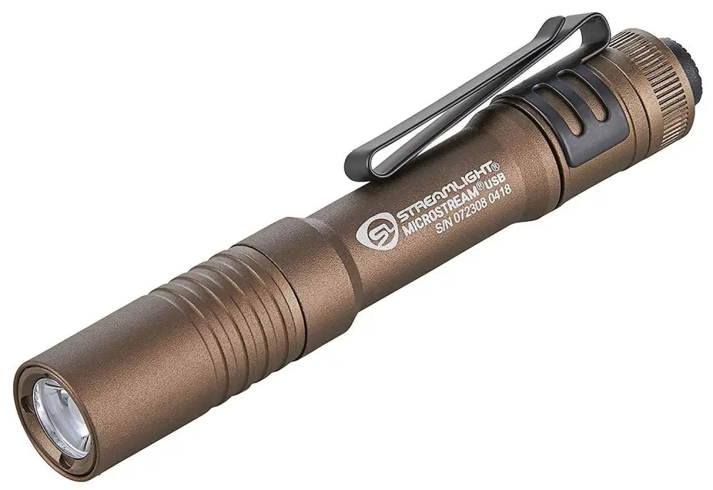 Streamlight Flashlights|flashlights & Accessories Microstream Usb Ultra-compact Rechargeable Personal Light - Coyote