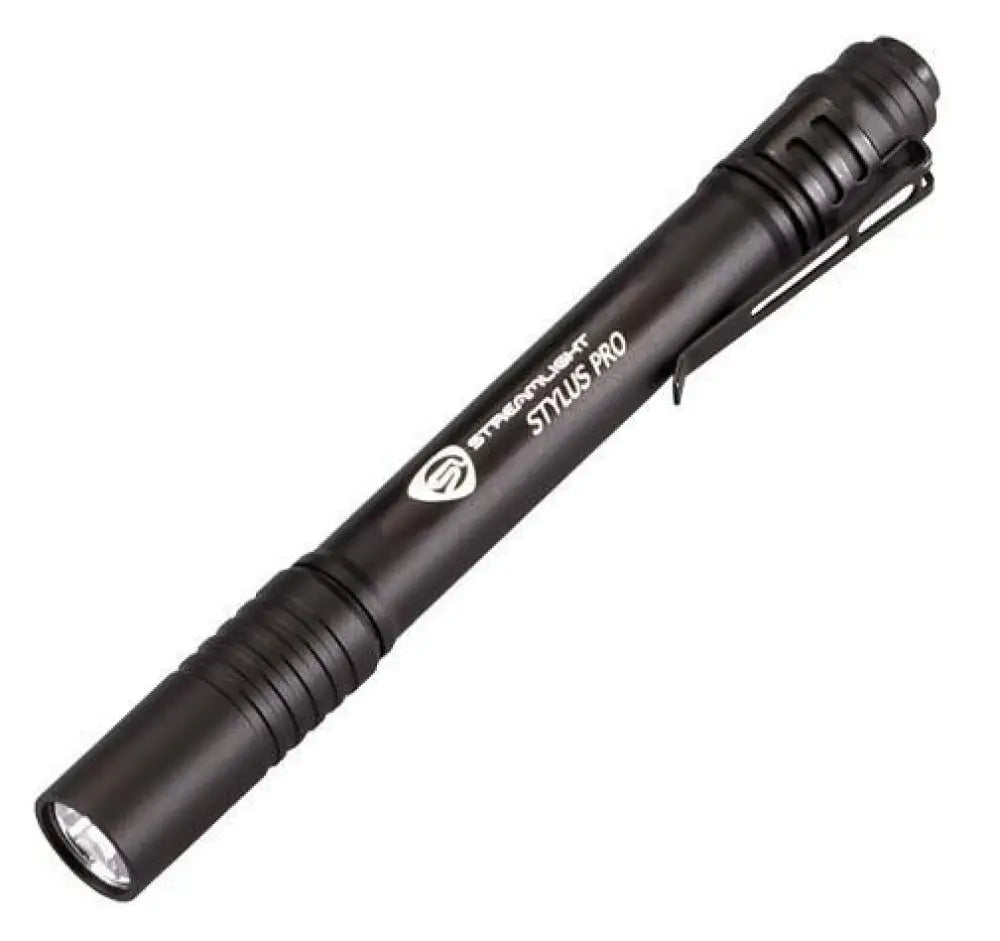 Streamlight Flashlights|flashlights & Accessories Stylus Pro Alkaline Battery-powered Led Pen Light - Black with White