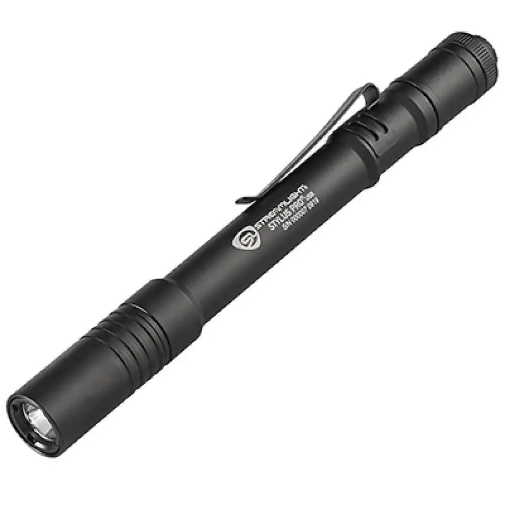 Streamlight Flashlights|flashlights & Accessories Stylus Pro Usb Rechargeable Pen Light with Cord Nylon Holster Black