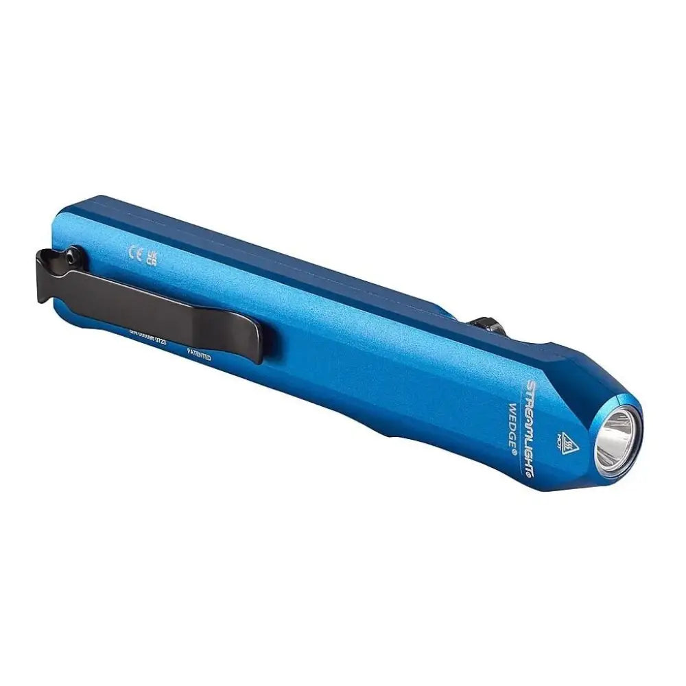 Streamlight Flashlights|flashlights & Accessories Wedge Slim Everyday Carry Flashlight 300 Lumens Blue Buy at Faith