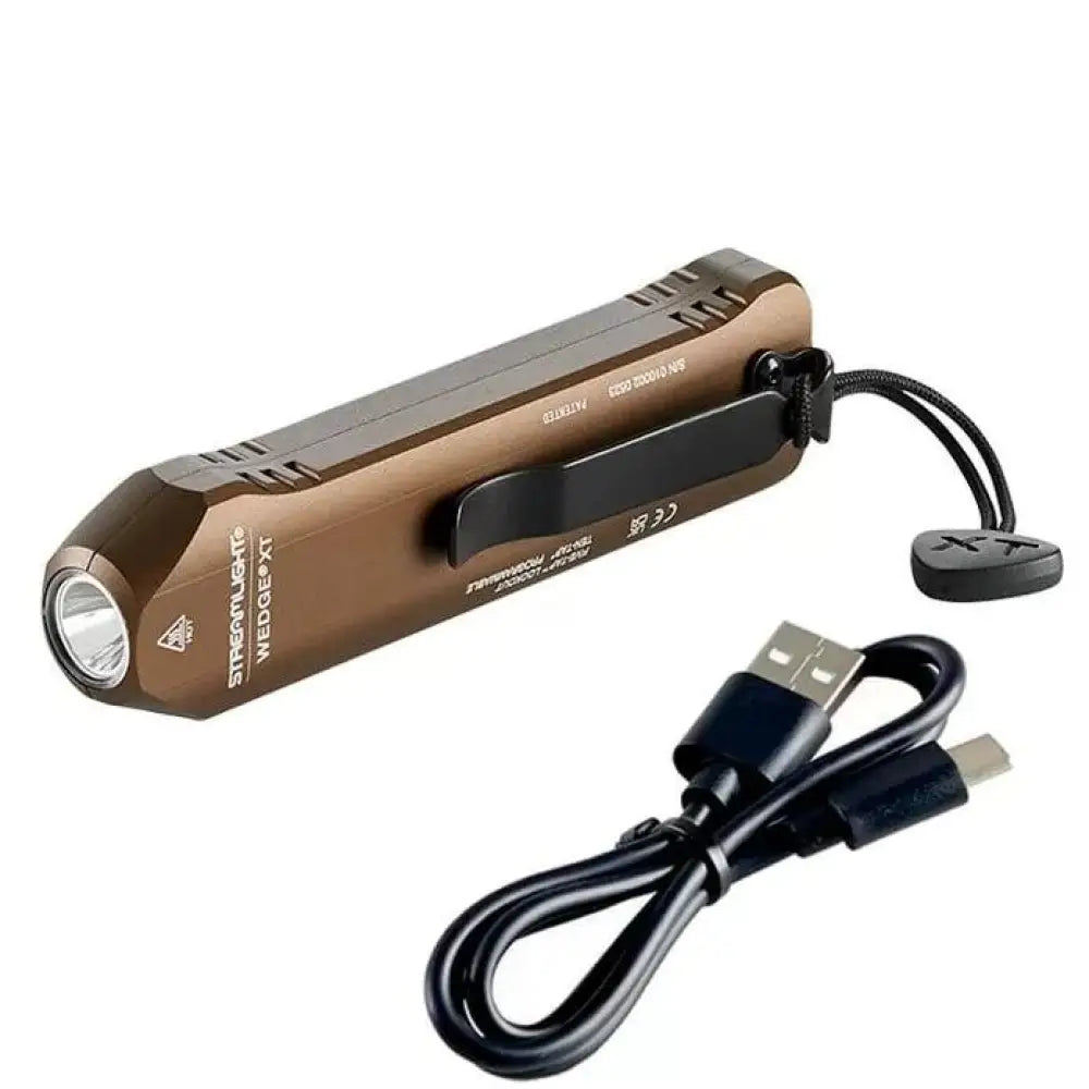 Streamlight Flashlights|flashlights & Accessories Wedge Xt Everyday Carry Flashlight 500 Lumens Coyote Buy at Faith