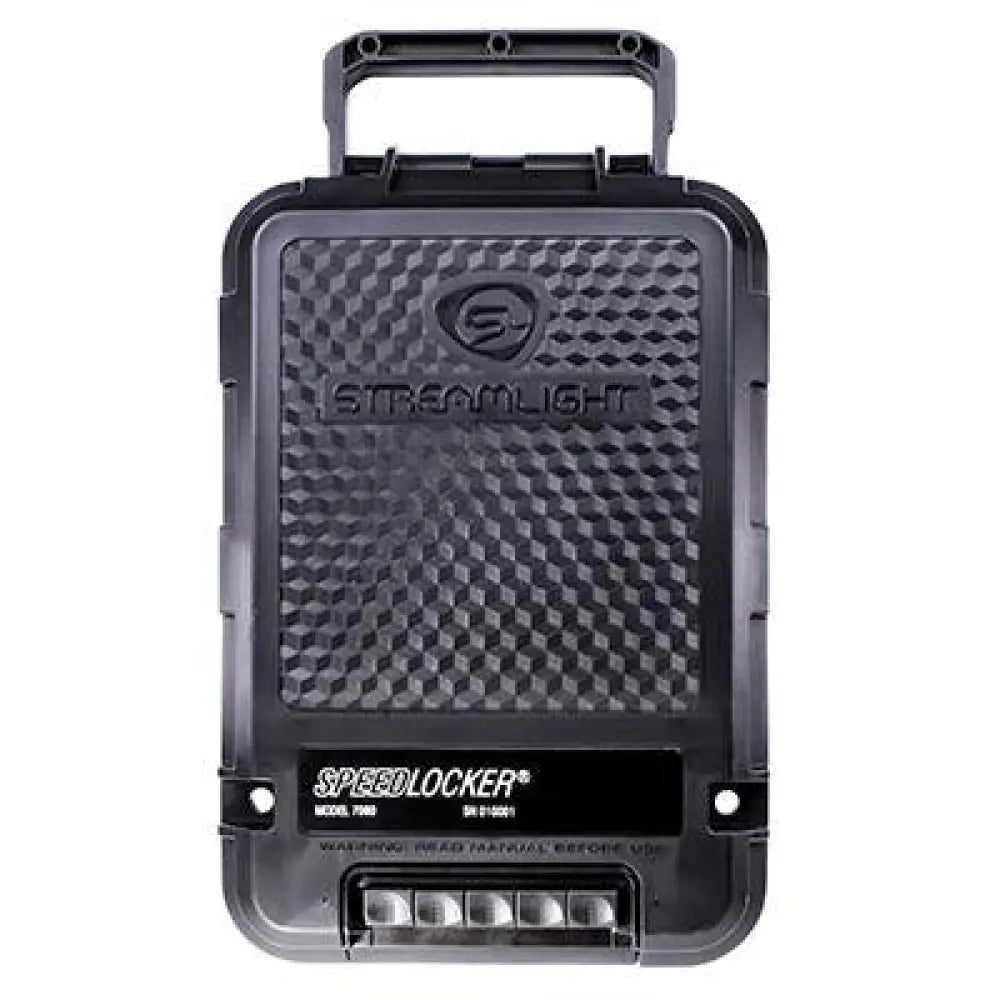 Streamlight Gun Safes & Cabinets Speedlocker Safe for one Handgun Black Buy at Faith and Freedom Outdoors